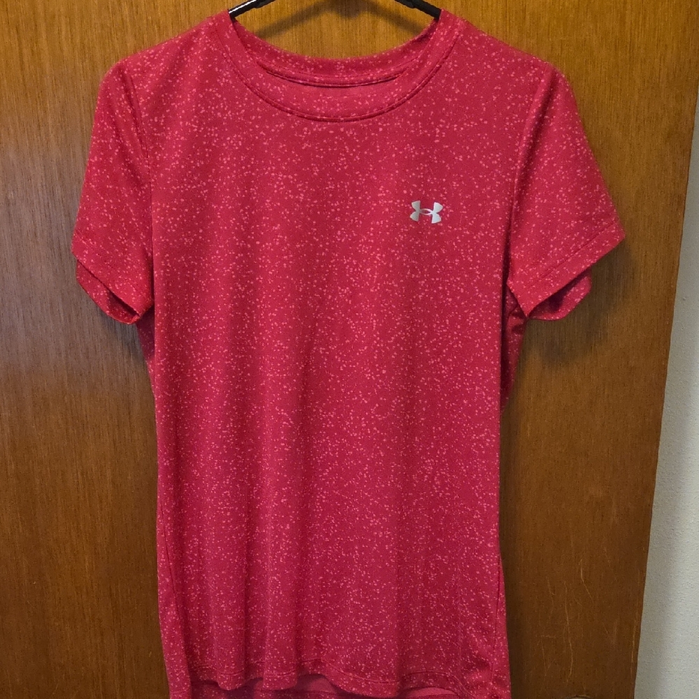 Under Armour Women's Speckled Pink Tee